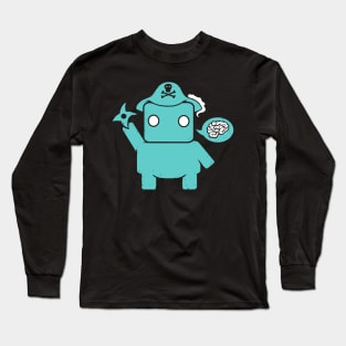 Ninja Pirate Robot Zombie Long Sleeve T-Shirt